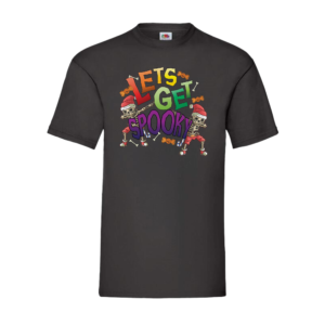 Halloween DTF design - Tshirt Lets Get Spooky - Same Day DTF Print London