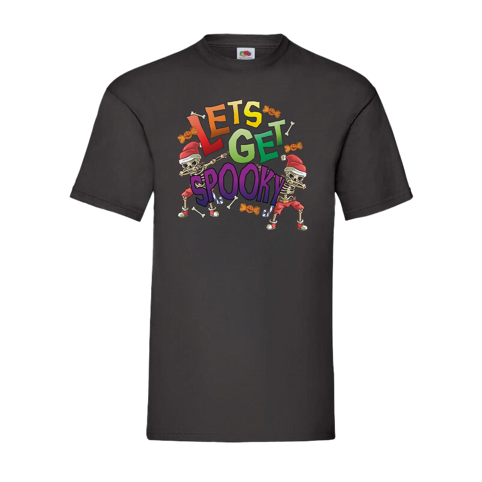 Halloween DTF design - Tshirt Lets Get Spooky - Same Day DTF Print London
